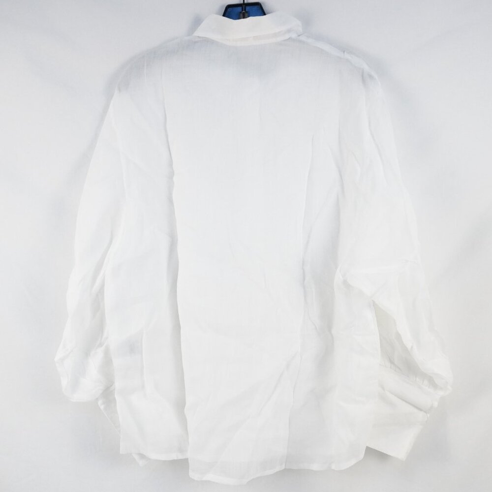 Luciee Eloise Ramie Button-Down Collared Shirt in… - image 3